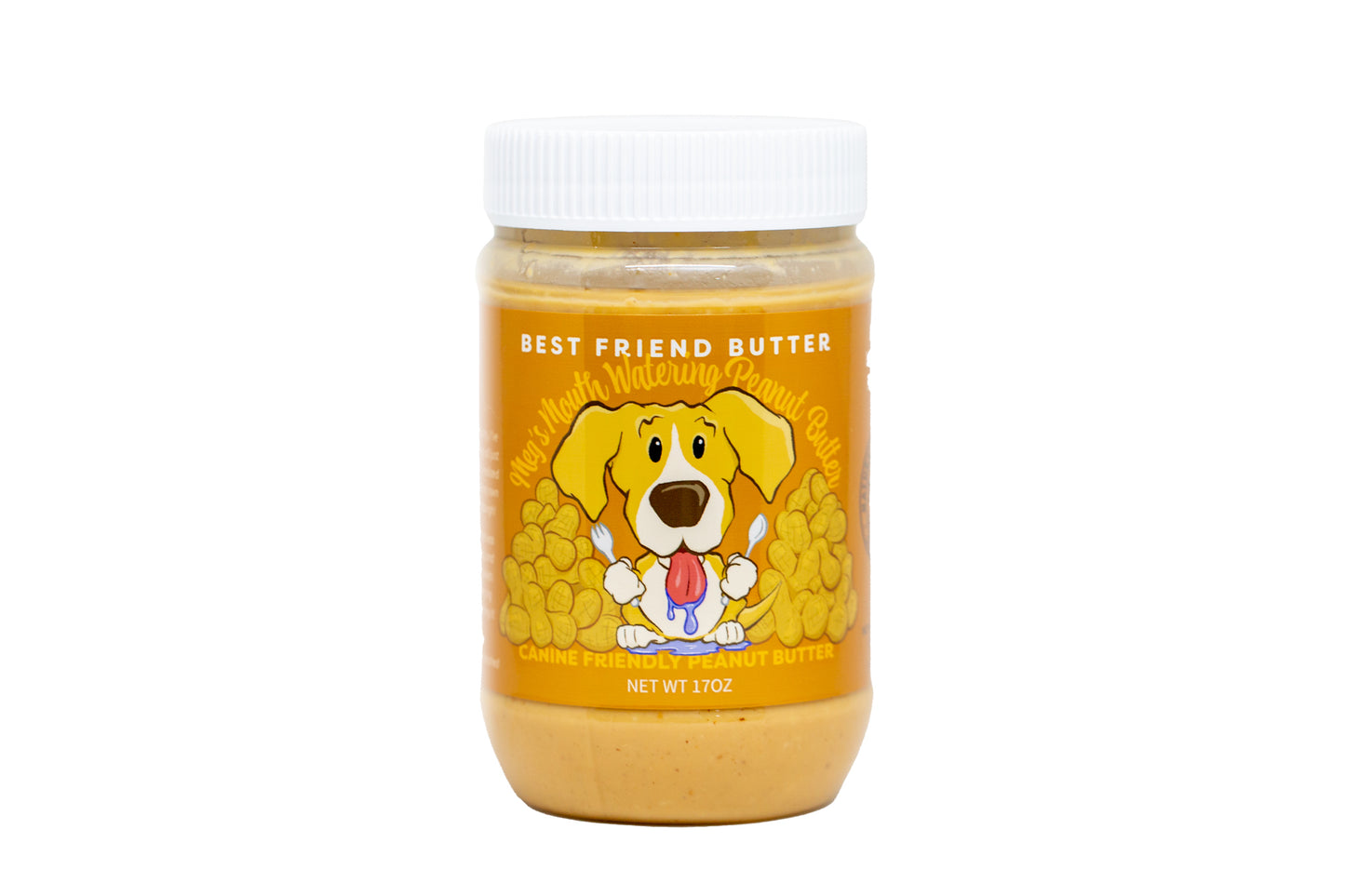 Meg's Mouthwatering Peanut Butter 17oz - Toni Unleashed