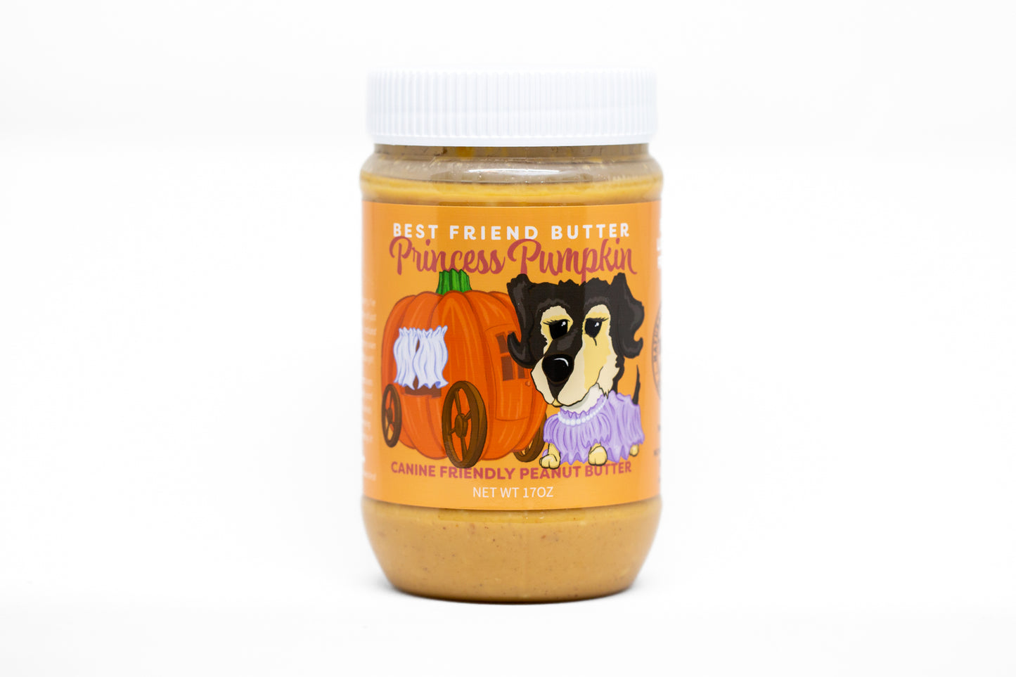 Princess Pumpkin Peanut Butter 17oz - Toni Unleashed