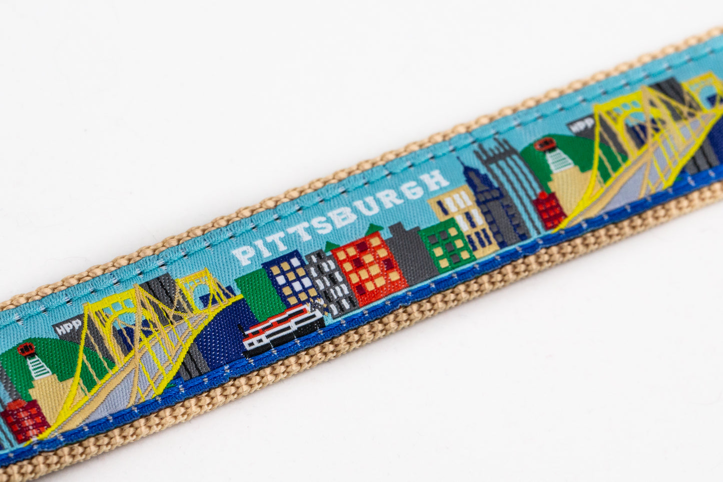 Pittsburgh Skyline Collars and Martingales